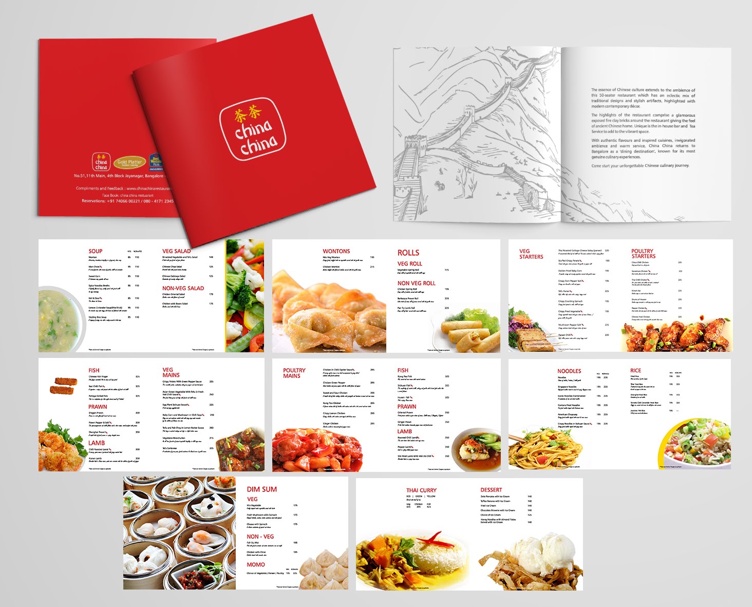Menu China China